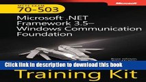 Books MCTS Self-Paced Training Kit (Exam 70-503): Microsoft .NET Framework 3.5 Windows