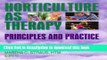 Books Horticulture as Therapy: Principles and Practice Free Online