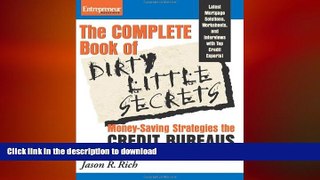 FAVORIT BOOK The Complete Book of Dirty Little Secrets: Money-Saving Strategies the Credit Bureaus