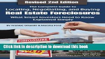 Books The Complete Guide to Locating, Negotiating, and Buying Real Estate Foreclosures: What Smart