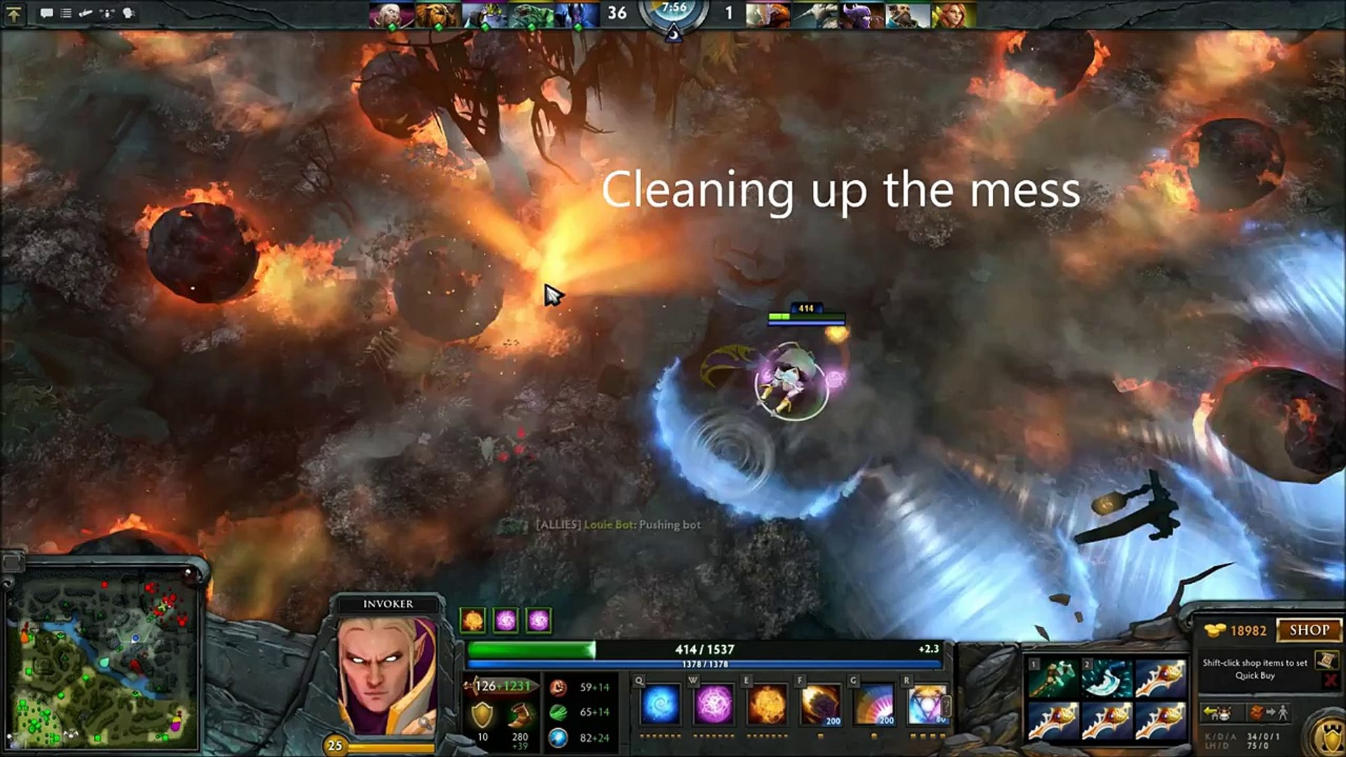 Dota 2 Invoker Rampage X5