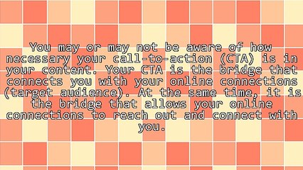 The Anatomy of a Successful Call-To-Action