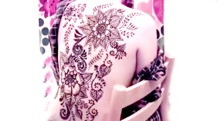 Best Henna Tattoo Designs for Back - Love Mehndi Designs