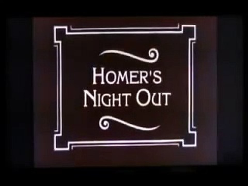 Homer s Night Out