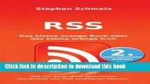 Ebook RSS - Das kleine orange Buch Ã¼ber das kleine orange Icon (German Edition) Free Online