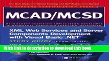 Books MCAD/MCSD XML Web Services and Server Components Development with Visual Basic .NET Study