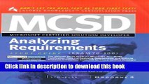 Ebook MCSD Analyzing Requirements Study Guide (Exam 70-100) with CDROM Free Online