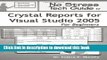 Books No Stress Tech Guide To Crystal Reports For Visual Studio 2005 For Beginners Free Online