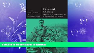 FAVORIT BOOK Financial Literacy: Implications for Retirement Security and the Financial