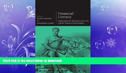 FAVORIT BOOK Financial Literacy: Implications for Retirement Security and the Financial