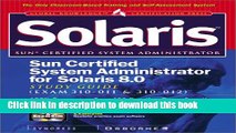 Ebook Sun Certified System Administrator for Solaris 8 Study Guide (Exam 310-011   310-012) Free