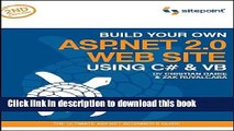 Ebook Build Your Own ASP.NET 2.0 Web Site Using C#   VB Full Online