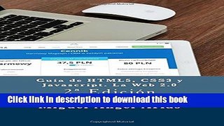 Ebook GuÃ­a de HTML5, CSS3 y Javascript. La Web 2.0: 2Âª EdiciÃ³n Free Online