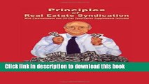 [Read PDF] Principles of Real Estate Syndication Download Online