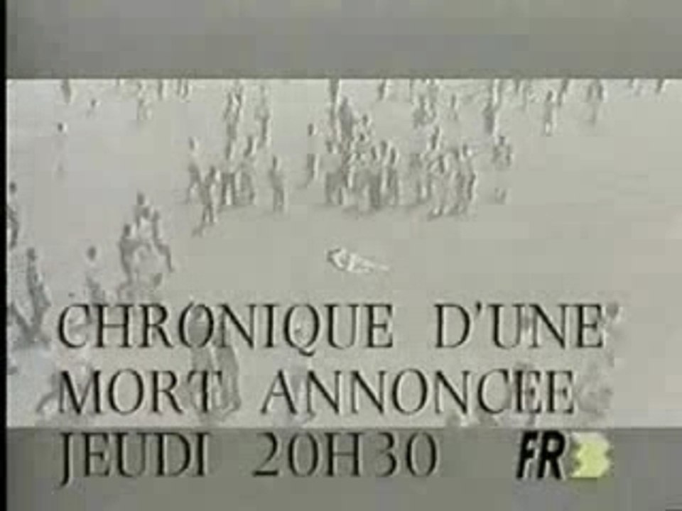 Fr3 1988 "3 bandes annonces"