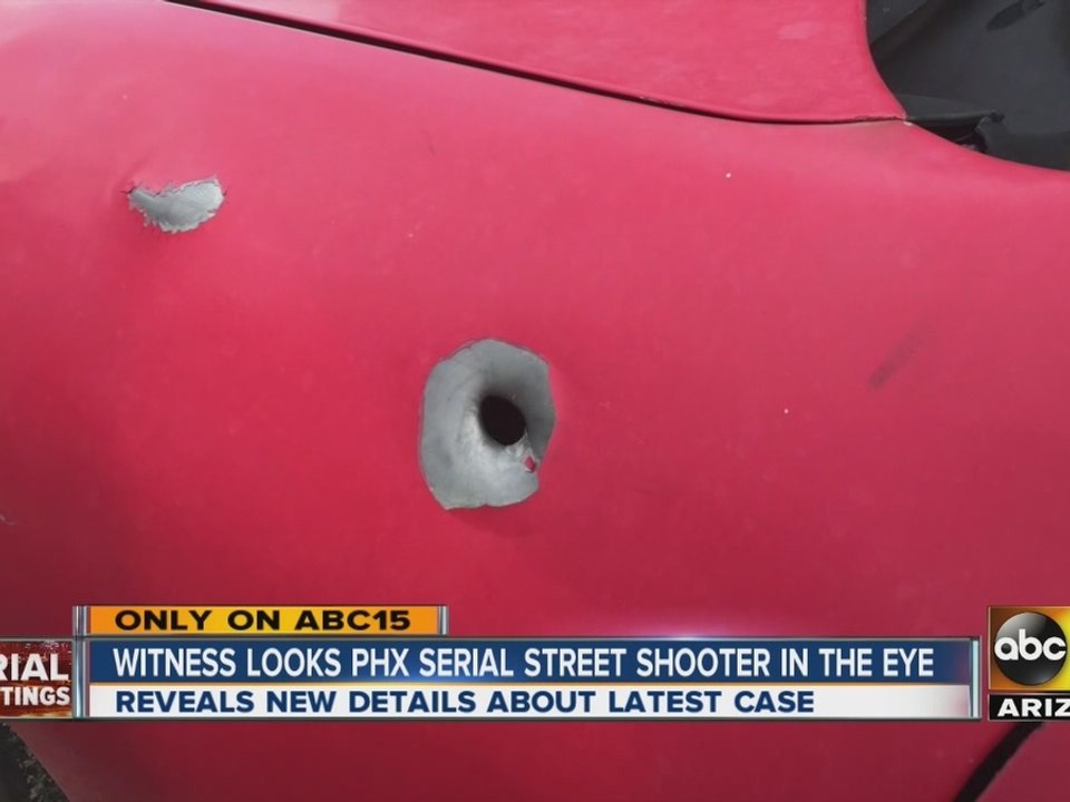 Witness come forward in the Phoenix serial shooter case