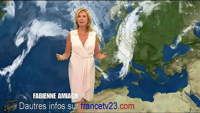 Prévision météo France présentée par-Fabienne Amiach du 06 Aout 2016