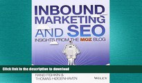 DOWNLOAD Inbound Marketing and SEO: Insights from the Moz Blog READ NOW PDF ONLINE