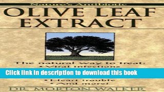 Ebook Olive Leaf Extract Full Online