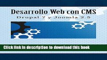 Books Desarrollo Web con CMS: Drupal 7 y Joomla 2.5 Full Online