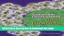 [Download] Sustainable Development of Algal Biofuels in the United States Free Books