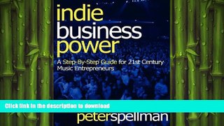 DOWNLOAD Indie Business Power: A Step-By-Step Guide for 21st Century Music Entrepreneurs READ PDF