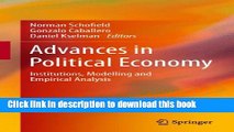 [PDF] Advances in Political Economy: Institutions, Modelling and Empirical Analysis  Read Online