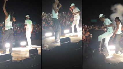 Une barrière cède pendant le concert de Wiz Khalifa et Snoop Dogg