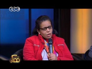 ممكن | شاهد...أية "حاصلة على برونزية العالم" تغني لوالدتها