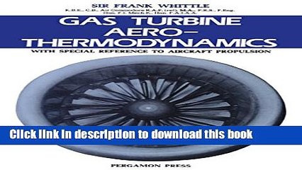 Books Gas Turbine Aero-Thermodynamics: With Special Reference to Aircraft Propulsion (Pergamon