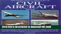 Books The International Directory of Civil Aircraft 2001/2002 Full Online