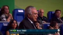 Michel Temer é vaiado na abertura dos Jogos Olímpicos Rio 2016