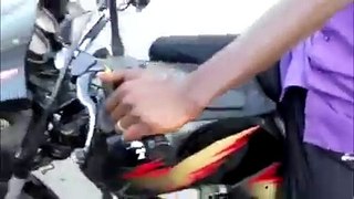 funny motorbike prank