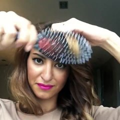 How to get light curls using a hair iron