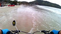 Acqua Bike, 4k, Ultra HD, Pedalando com a  Mtb Aquática, Inter Praias, nas trilhas da Enseada e Pereque Mirim, Ubatuba,SP, Brasil, Litoral Norte, 2016, (2)