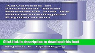 Ebook Advances in Microbial Toxin Research and Its Biotechnological Exploitation Full Download