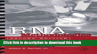 Ebook RNA Methodologies Free Online