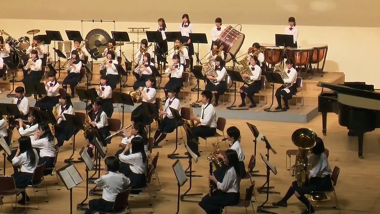 関大一高・中学校　第２９回定期演奏会　校歌演奏
