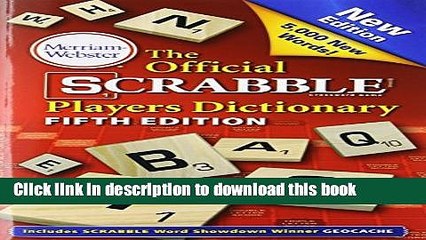 Read The Official Scrabble Players Dictionary (Fifth Edition) Ebook Free