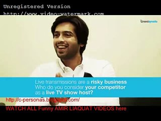 Funny Shocking Videos - Amir liaquat Mathira