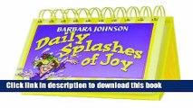 Books Daily Splashes Of Joy - 365 Day Perpetual Calendar Full Online