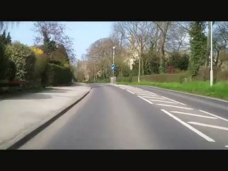 A Drive from Chestfield to Molash & Motorway M2,Kent, England