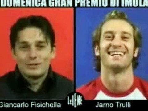 Jarno Trulli and Giancarlo Fisichella - Intervista doppia