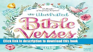 Ebook The Illustrated Bible Verses Wall Calendar 2016 Free Download