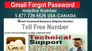 Reset Gmail Password by Gmail Expert @1-877-729-6626-Toll Free