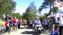 Froome running in the Ventoux - Étape 12 / Stage 12 (Montpellier / Mont Ventoux) - Tour de France 2016