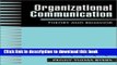 [Read PDF] Organizational Communication: Theory and Behavior Ebook Free