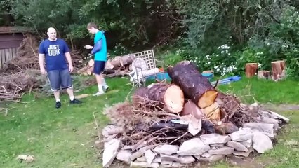 You're Supposed To Put Gas On The Fire NOT The Ground! - Video _ KillSomeTime.com