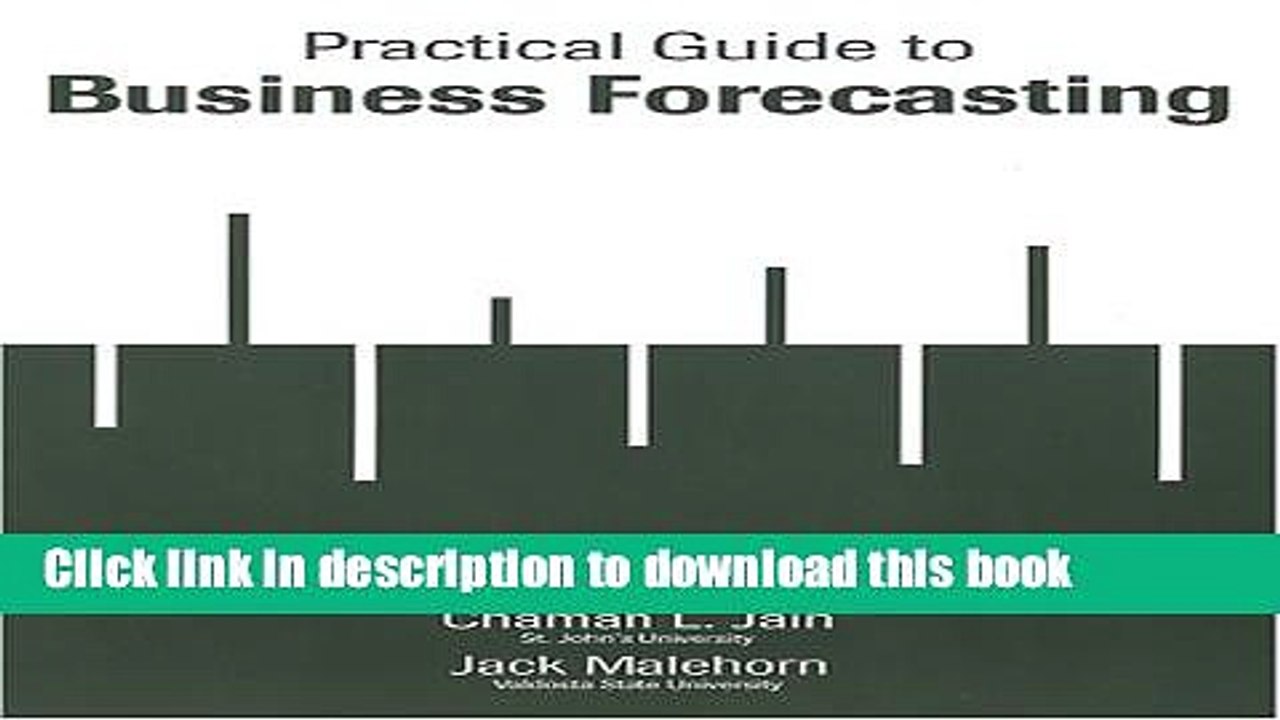[Read PDF] Practical Guide to Business Forecasting Download Online