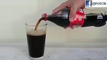 L'effet de l'eau de Javel sur le Coca-Cola